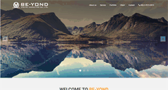 Desktop Screenshot of be-yond.com.tw